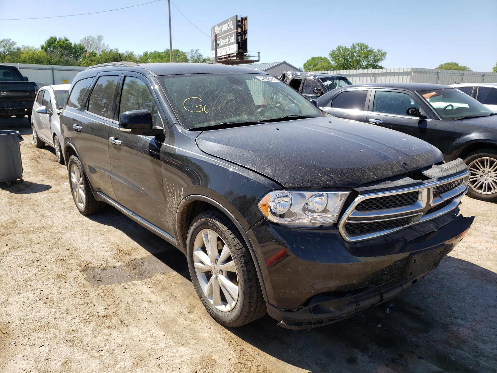 2013 Dodge Durango Crew VIN: 1C4SDJDT9DC590467 Lot: 41883571