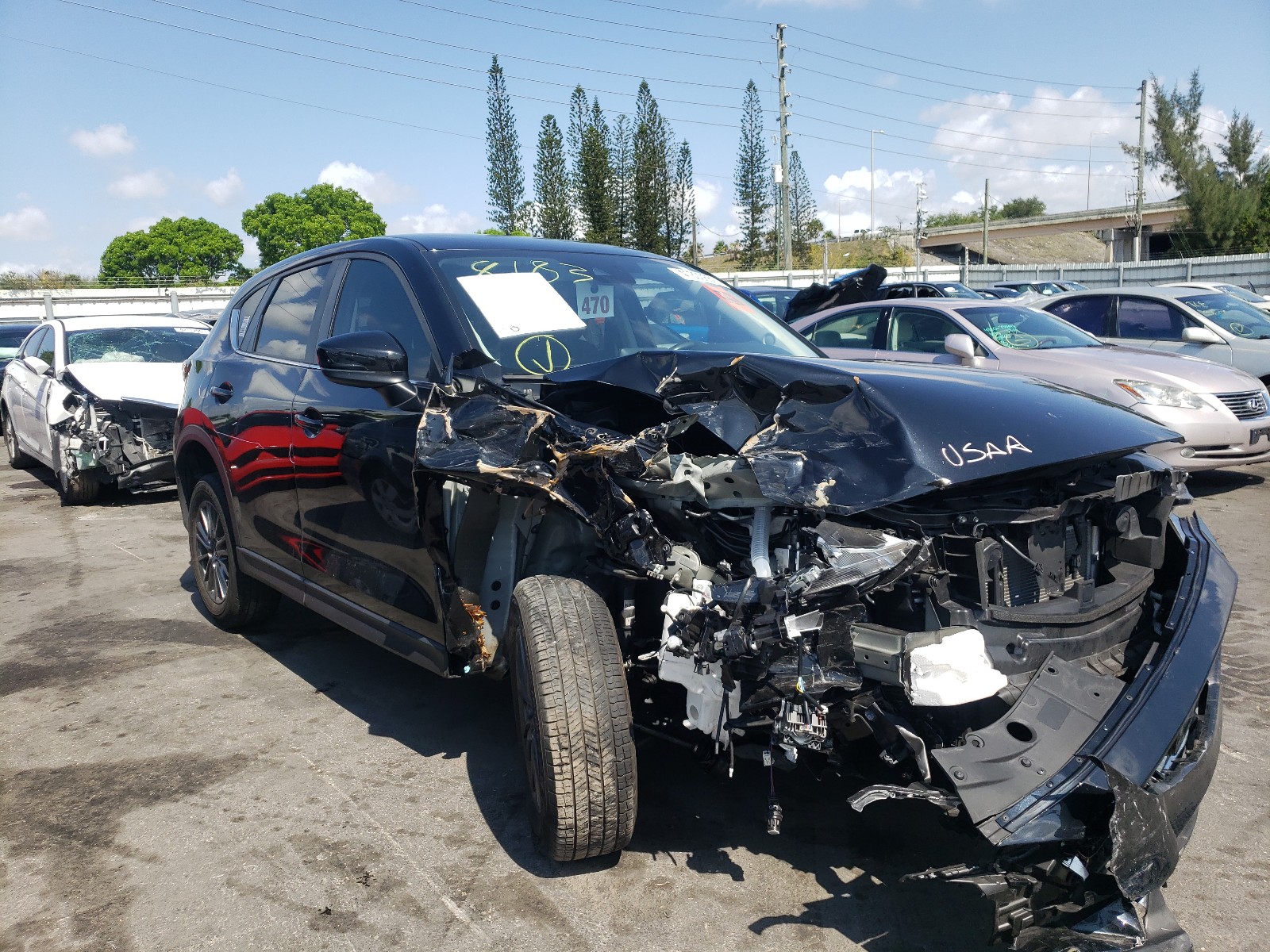 Mazda Cx 5 Touri 2019 Jm3kfacmxk0668183 Auto Auction Spot