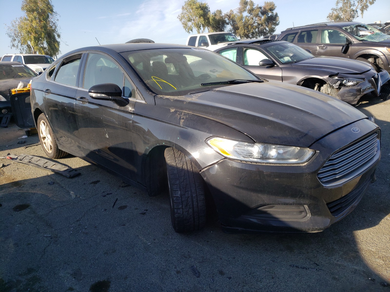 VIN 3FA6P0H74GR317142 2016 FORD FUSION no.1