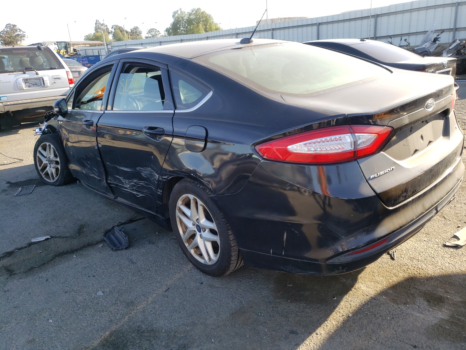 VIN 3FA6P0H74GR317142 2016 FORD FUSION no.3