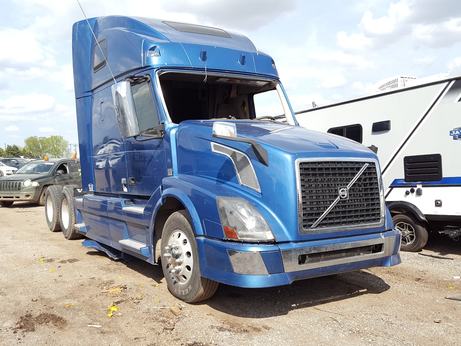 2015 Volvo VN VNL for sale at Copart Portland, MI. Lot 43487