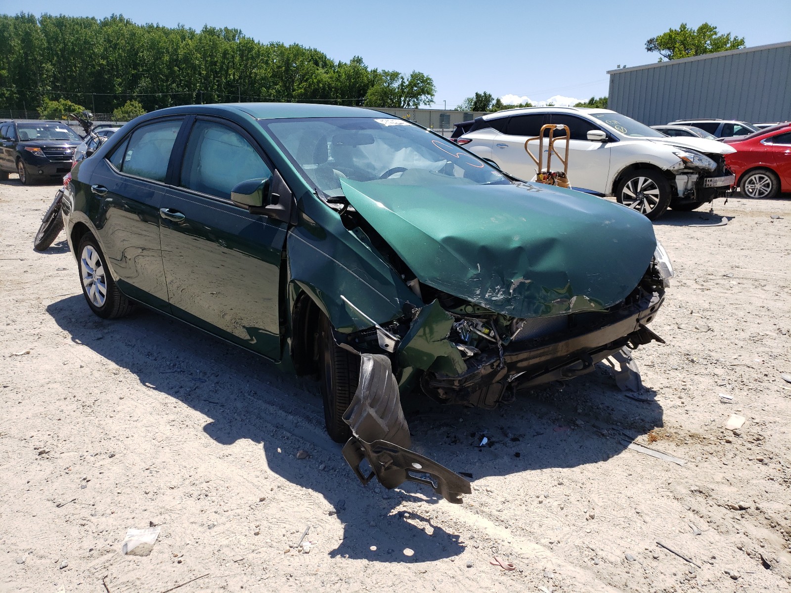 2015 Toyota Corolla L VIN: 2T1BURHE5FC443826 Lot: 43424771