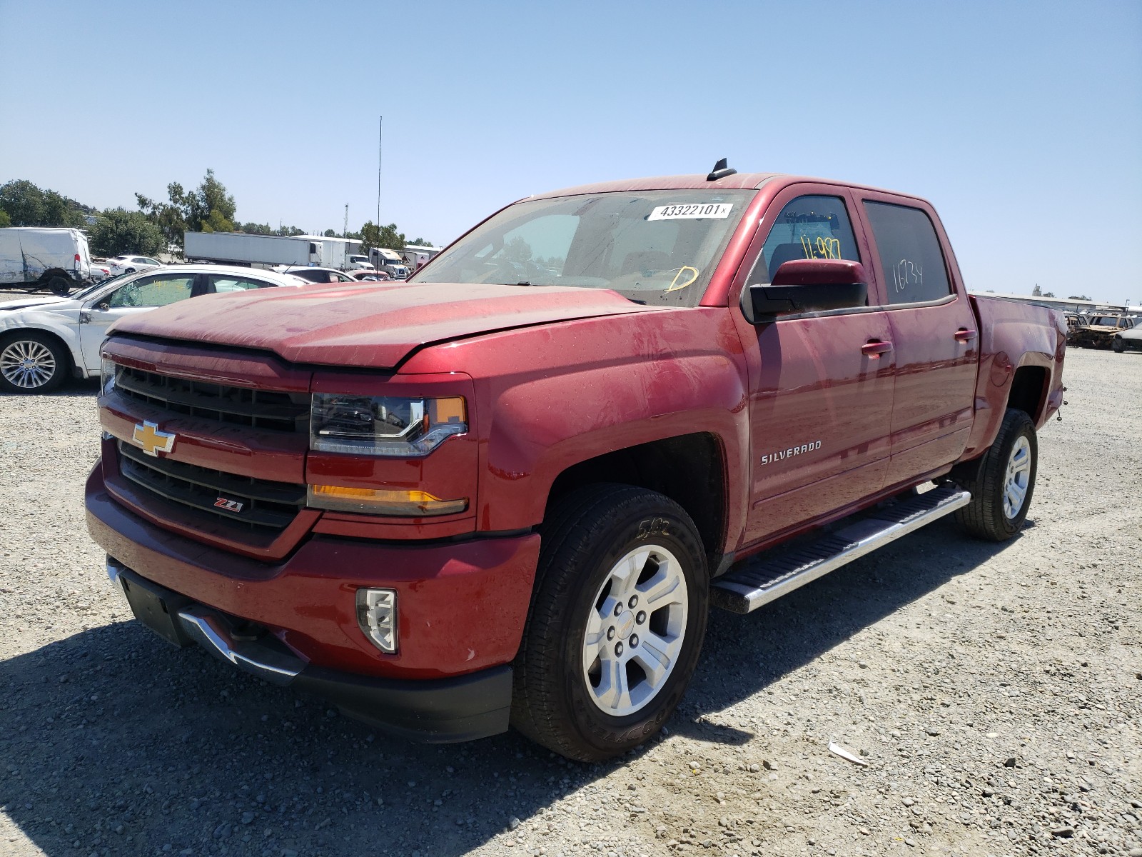 2018 CHEVROLET SILVERADO K1500 LT for Sale | CA - ANTELOPE | Thu. Jul ...