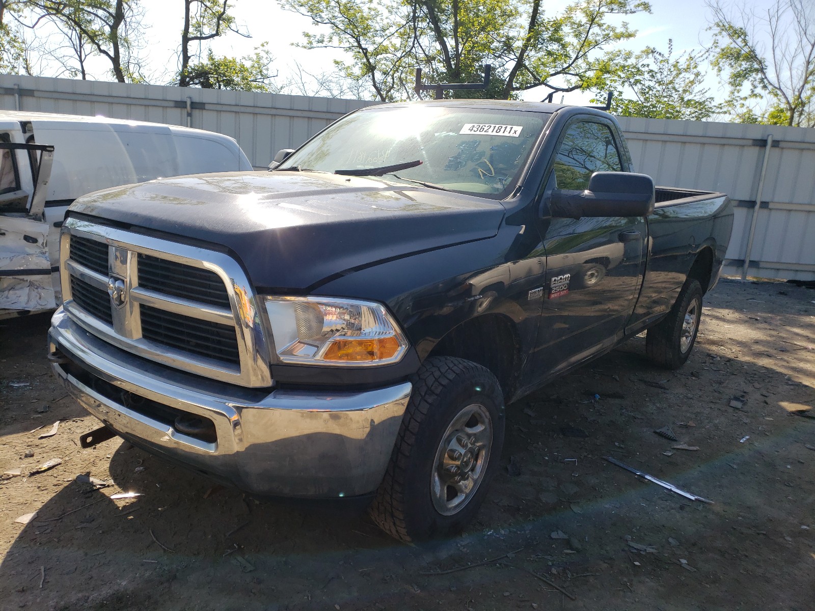 2010 DODGE RAM 2500 3D7LT2ET1AG131069 car history from Copart