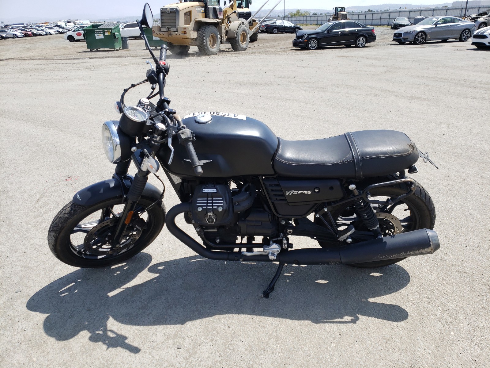 Salvage Motorcycles & Powersports 2017 MOTO GUZZI V7 III STONE For