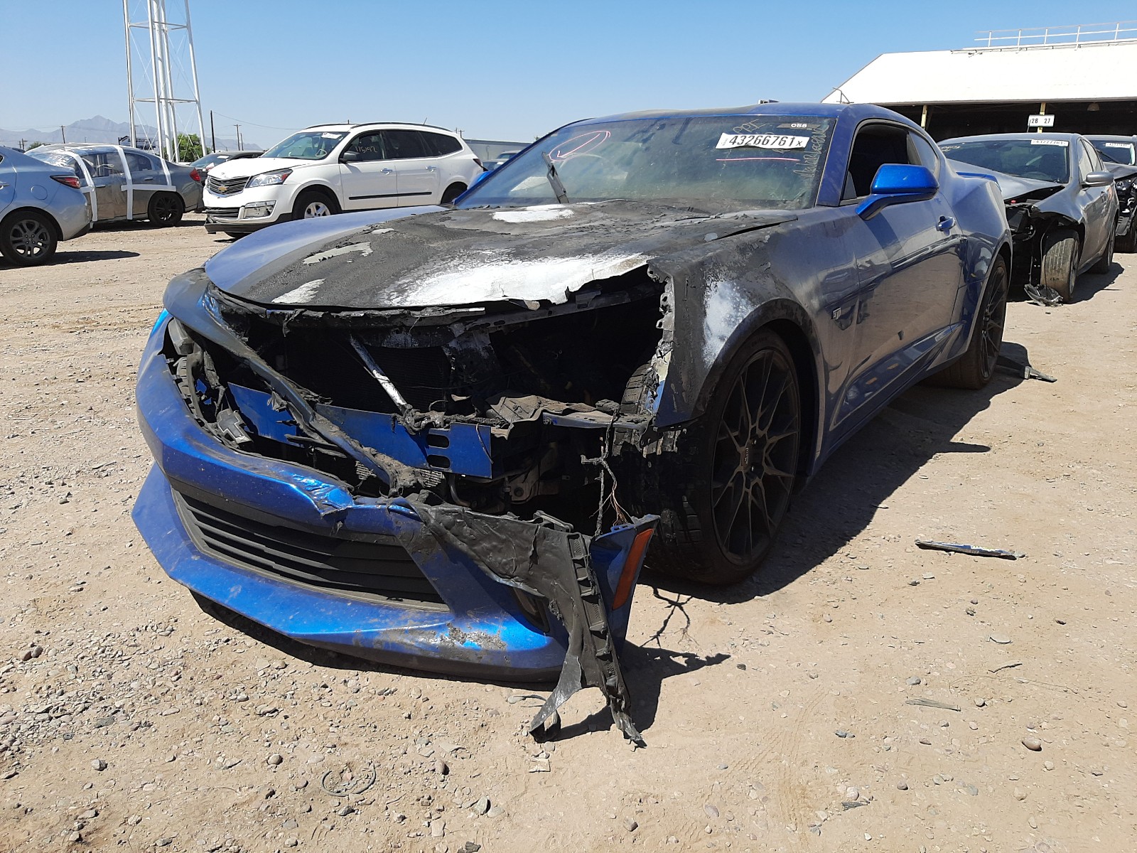 2018 Chevrolet Camaro LT for sale at Copart Phoenix, AZ Lot #43266 ...