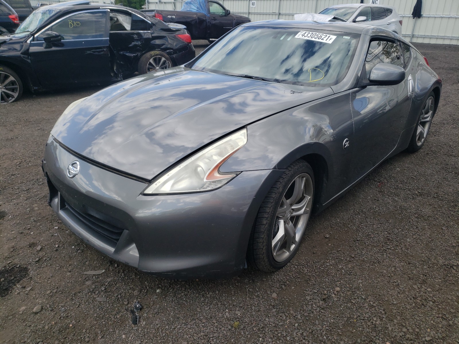 2011 NISSAN 370Z BASE JN1AZ4EH4BM552793 car history from Copart