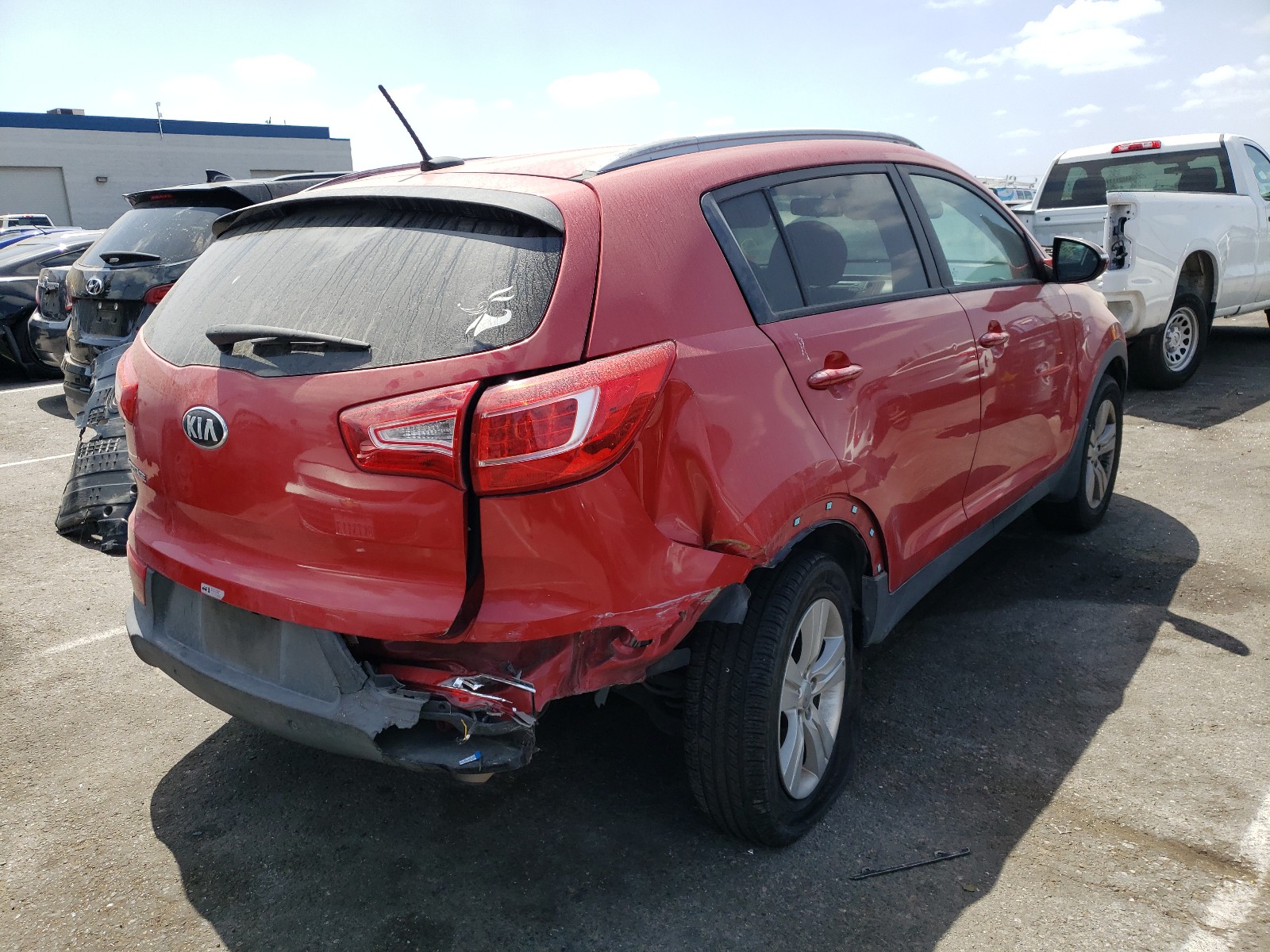 2013 Kia Sportage Base VIN: KNDPB3A24D7413319 Lot: 44450691