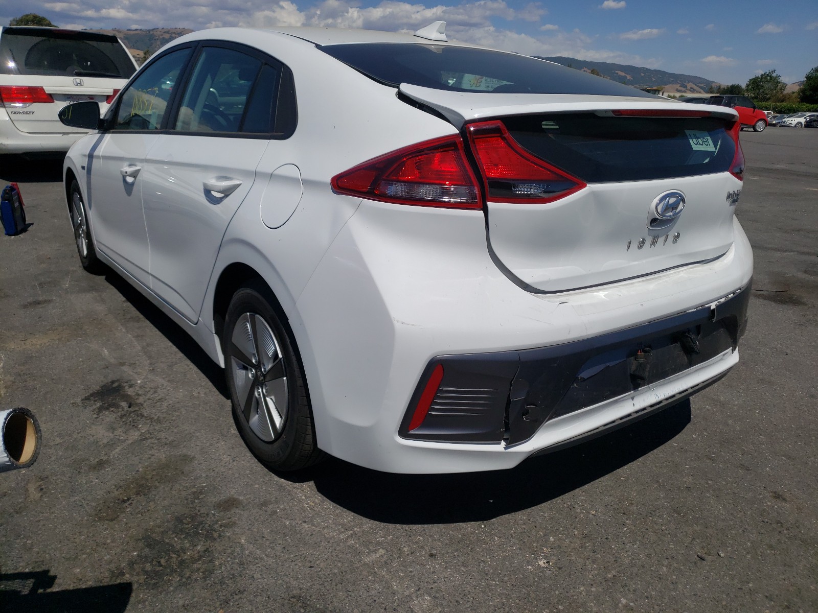 Hyundai Ioniq blue 2020