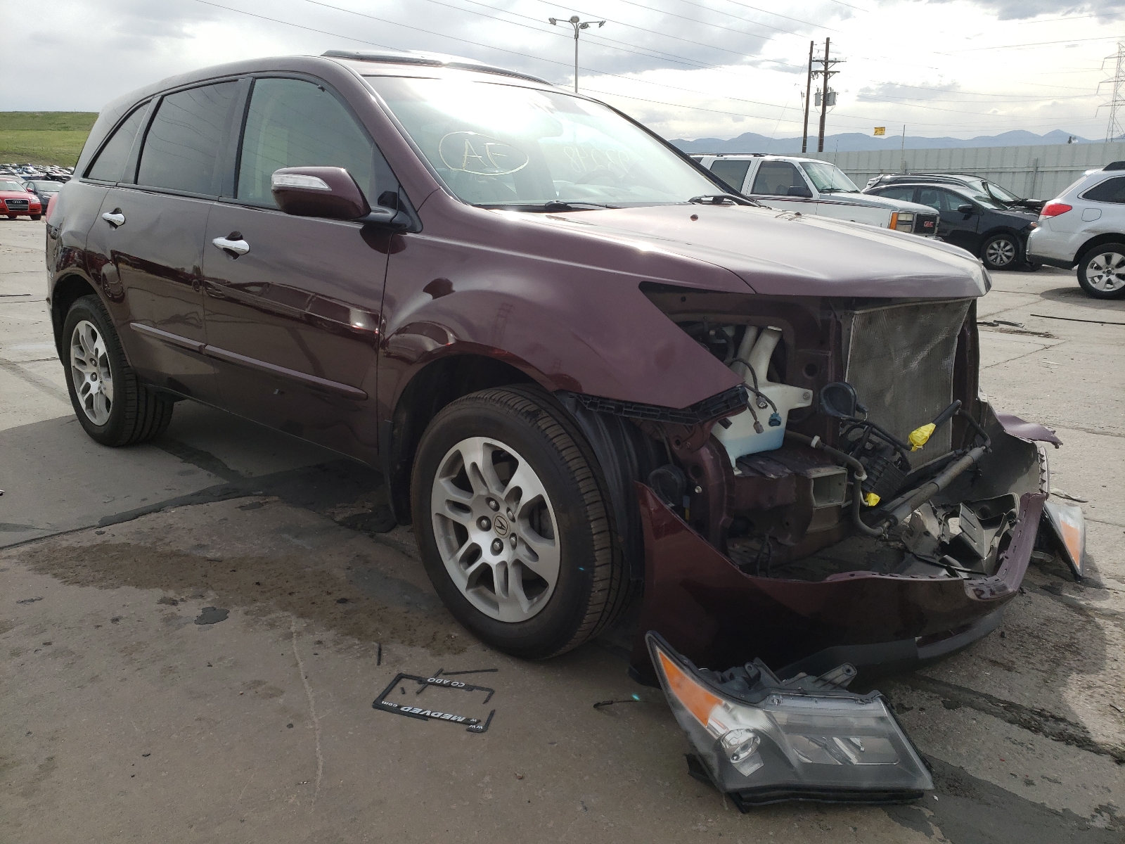 ACURA MDX TECHNO 2008, 2HNYD28328H532272 — Auto Auction Spot