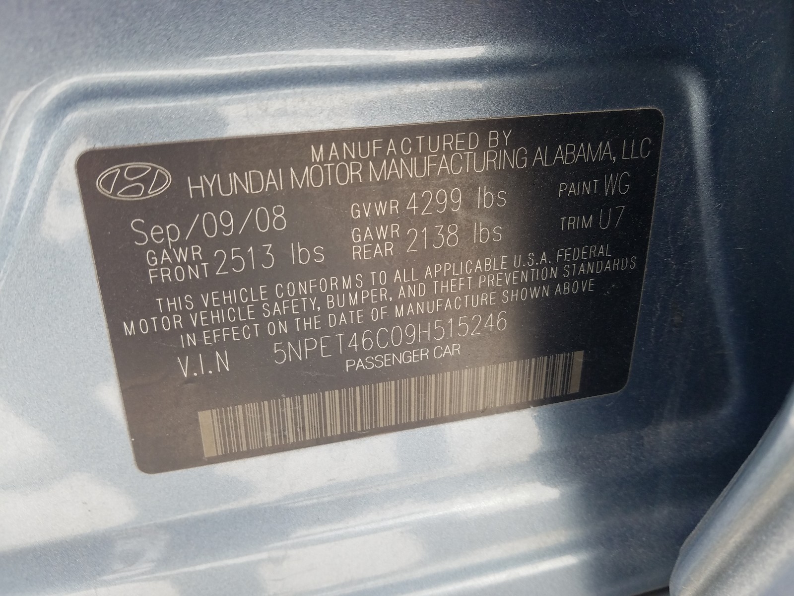 2009 Hyundai Sonata - Image 10