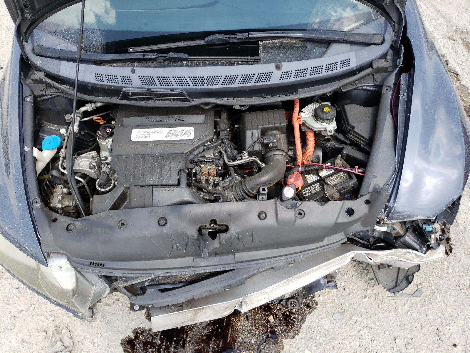 2007 Honda Civic Hybrid VIN: JHMFA36207S007304 Lot: 72457733