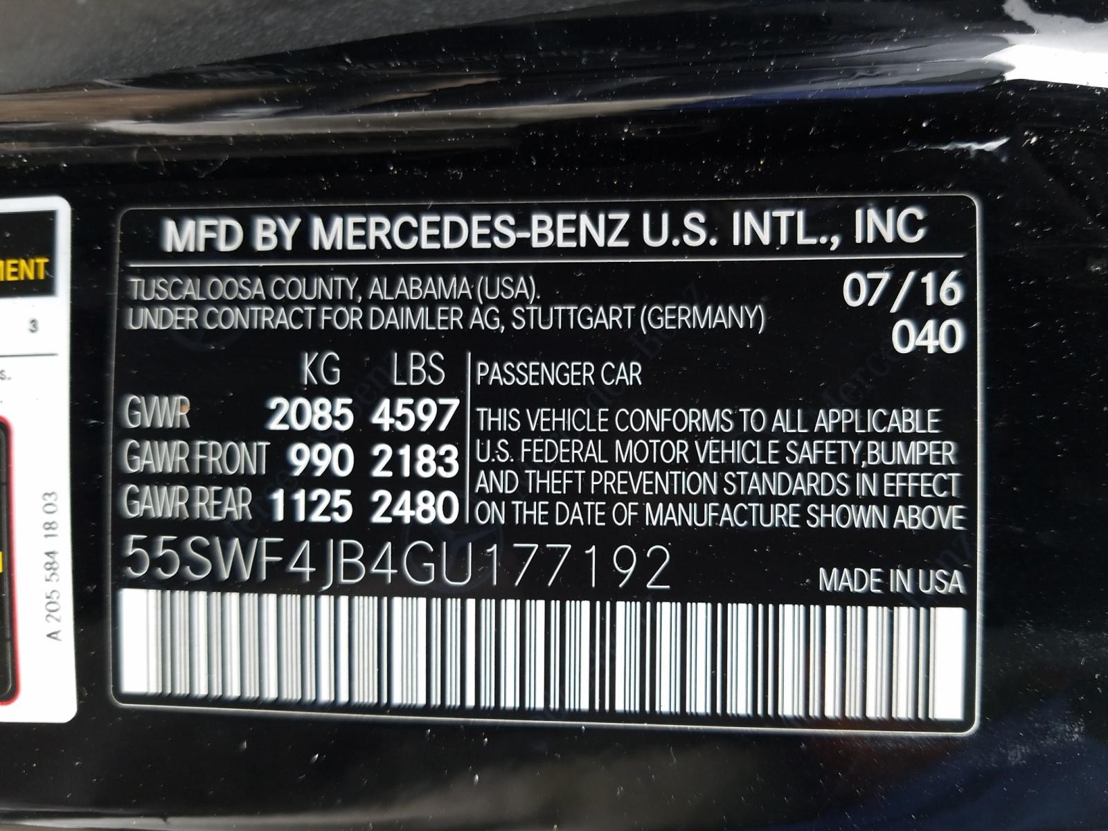 Mercedes-benz C 300 2016