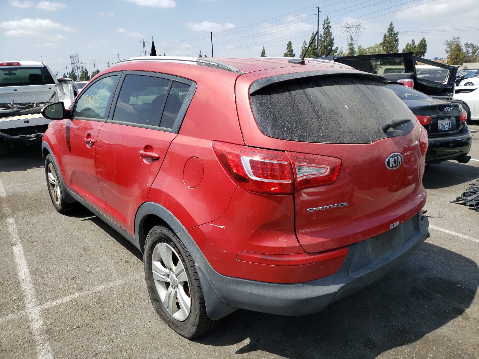 2013 Kia Sportage Base VIN: KNDPB3A24D7413319 Lot: 44450691