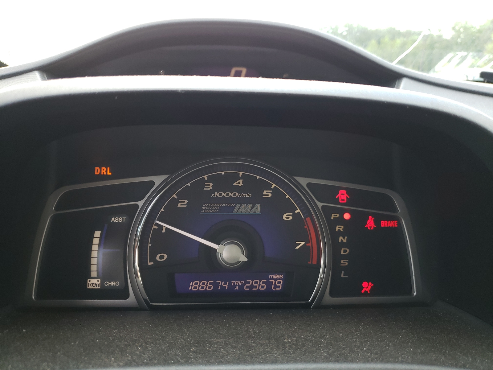 2007 Honda Civic Hybrid VIN: JHMFA36207S007304 Lot: 72457733