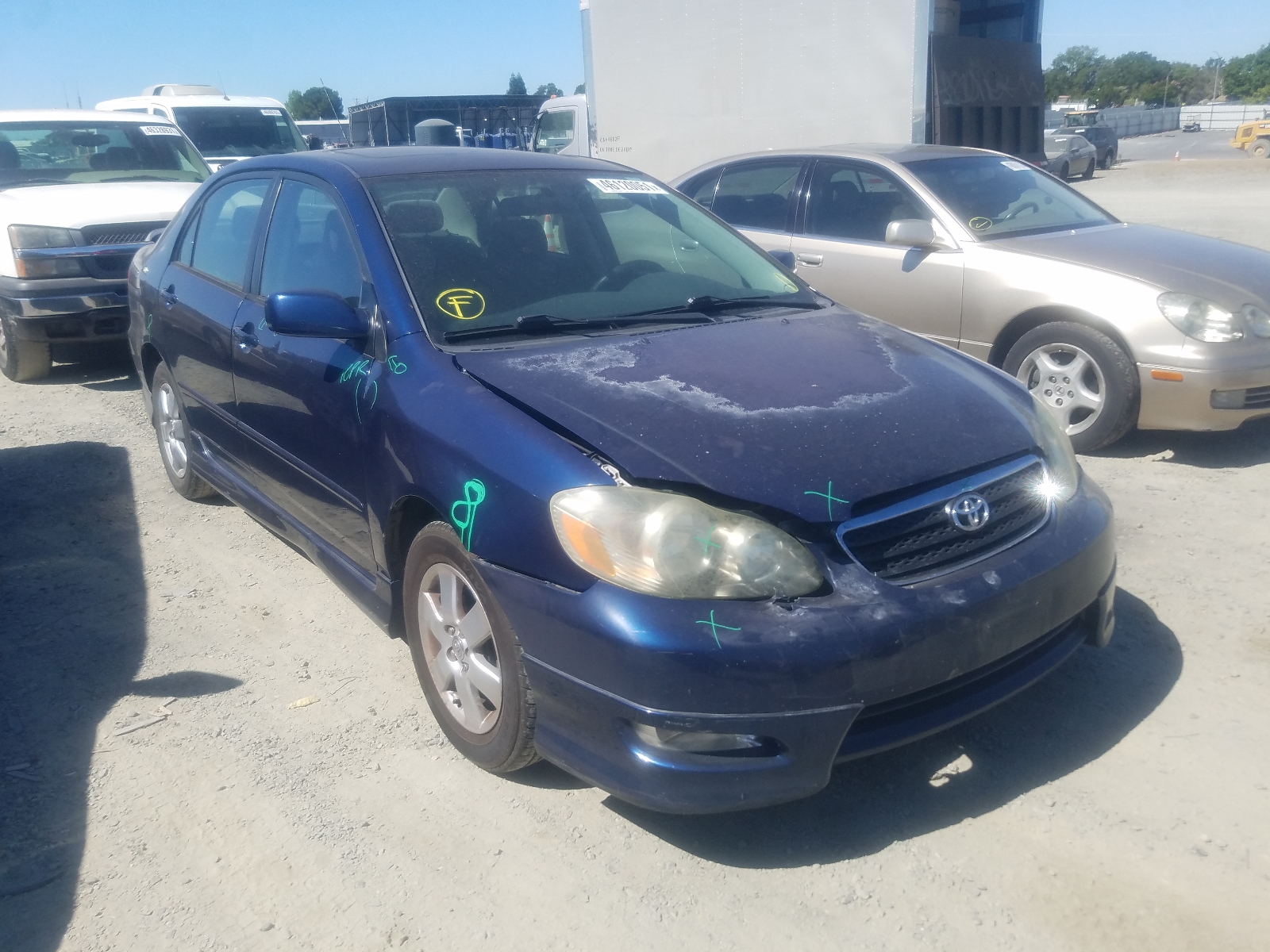 TOYOTA COROLLA CE 2005, 1NXBR32E85Z500928 — Auto Auction Spot