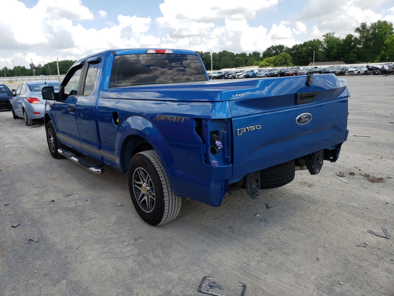 2015 Ford F150 Super Cab VIN: 1FTEX1C8XFKF04478 Lot: 46051841