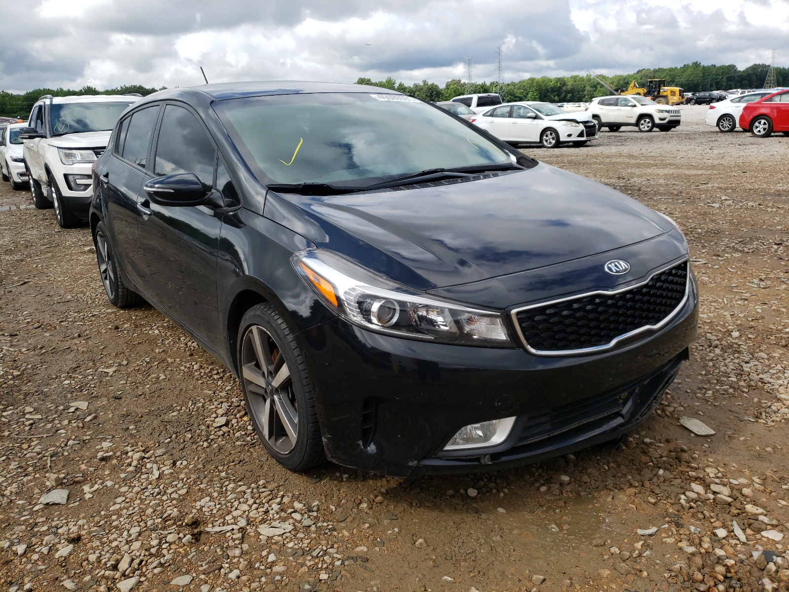 2017 KIA FORTE EX KNAFX5A82H5726848 car history from Copart