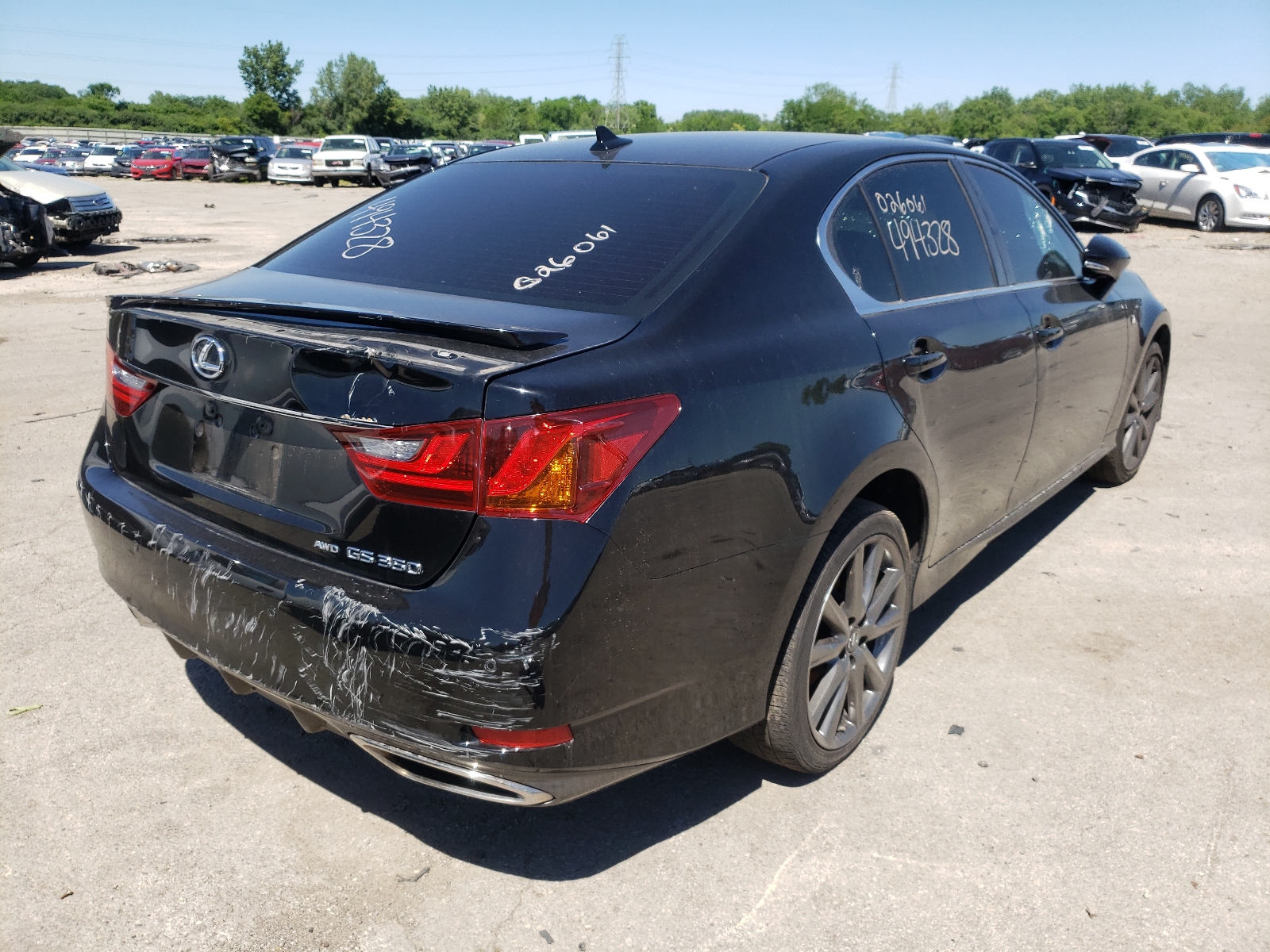 2013 Lexus Gs 350 VIN: JTHCE1BL0D5002737 Lot: 46484131