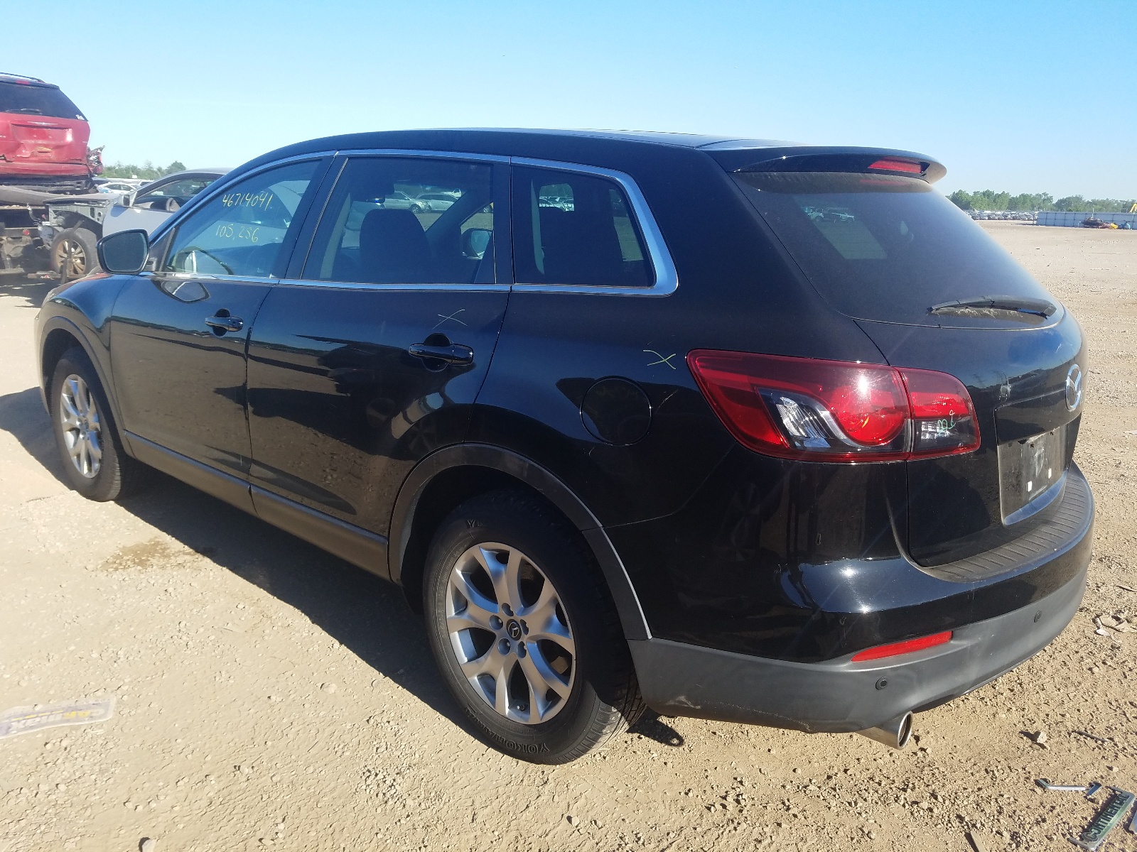 2013 Mazda Cx-9 Touring vin: JM3TB3CA3D0410348