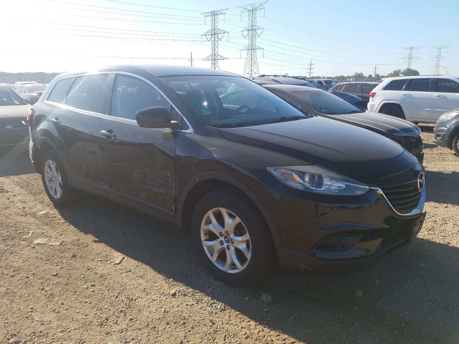 2013 Mazda Cx-9 Touring vin: JM3TB3CA3D0410348