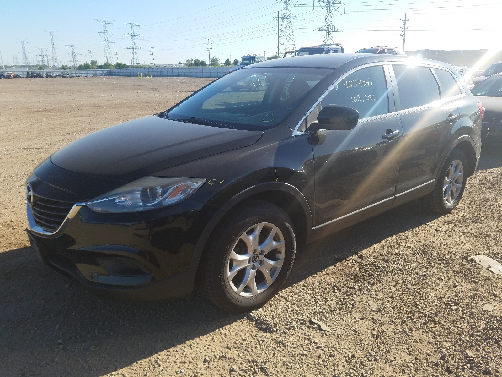 2013 Mazda Cx-9 Touring vin: JM3TB3CA3D0410348