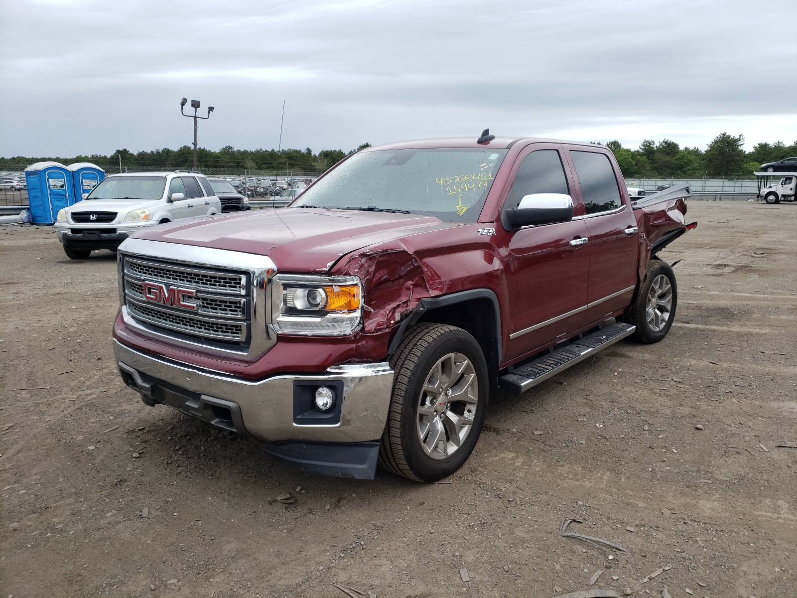 2015 GMC Sierra K1500 Slt VIN: 3GTU2VEC8FG149479 Lot: 45769401