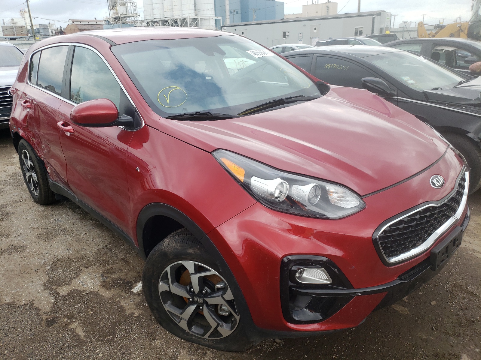 2021 Kia Sportage Lx VIN: KNDPMCAC4M7876340 Lot: 49135064