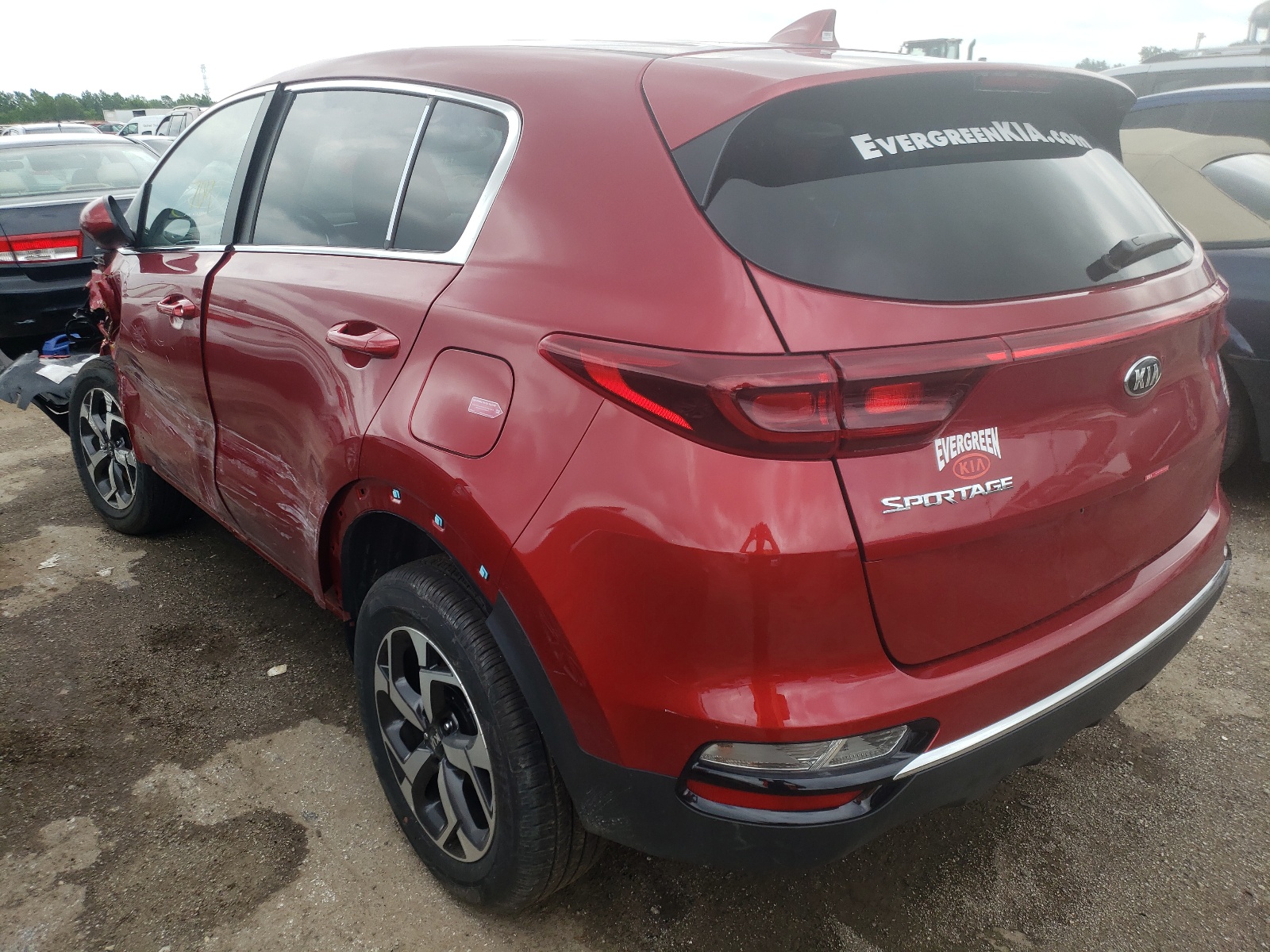 2021 Kia Sportage Lx VIN: KNDPMCAC4M7876340 Lot: 49135064