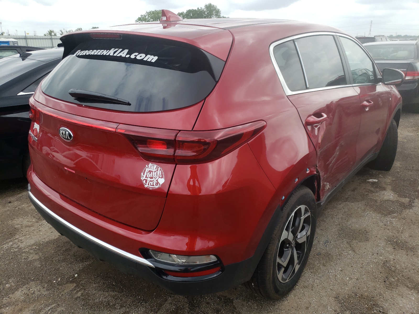 2021 Kia Sportage Lx VIN: KNDPMCAC4M7876340 Lot: 49135064