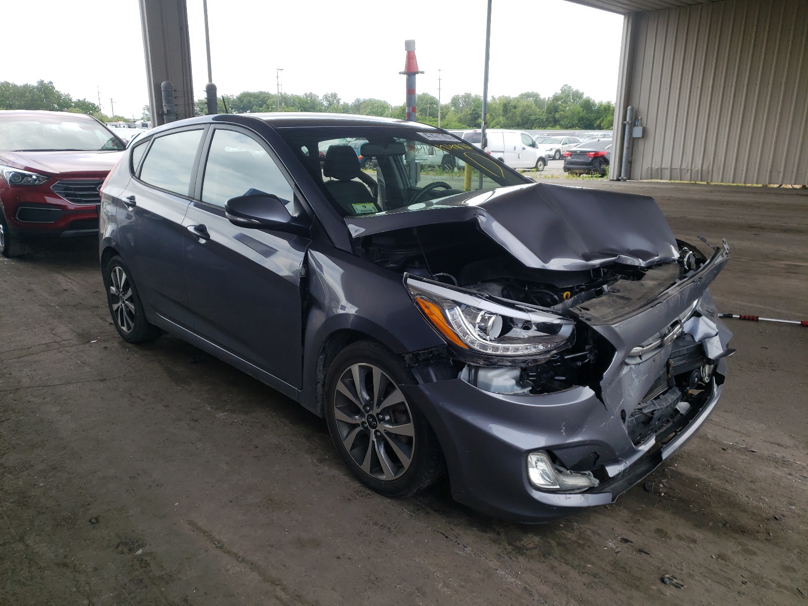 KMHCU5AE4HU313979 HYUNDAI ACCENT SPO 2017