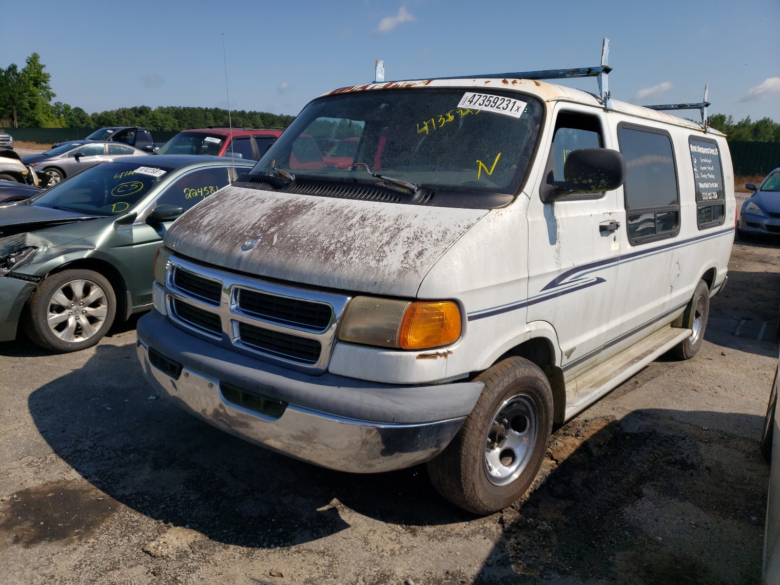 Dodge ram van 1998