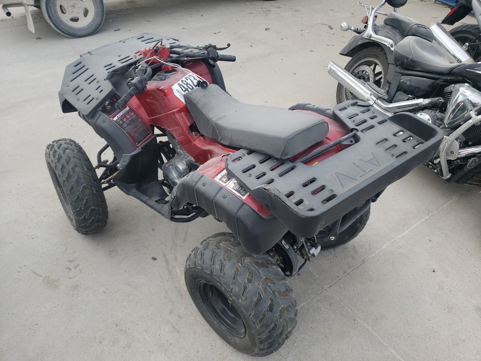 2018 TAO 4 WHEELER for Sale TX FT. WORTH Fri. Aug 20, 2021 Used & Repairable Salvage