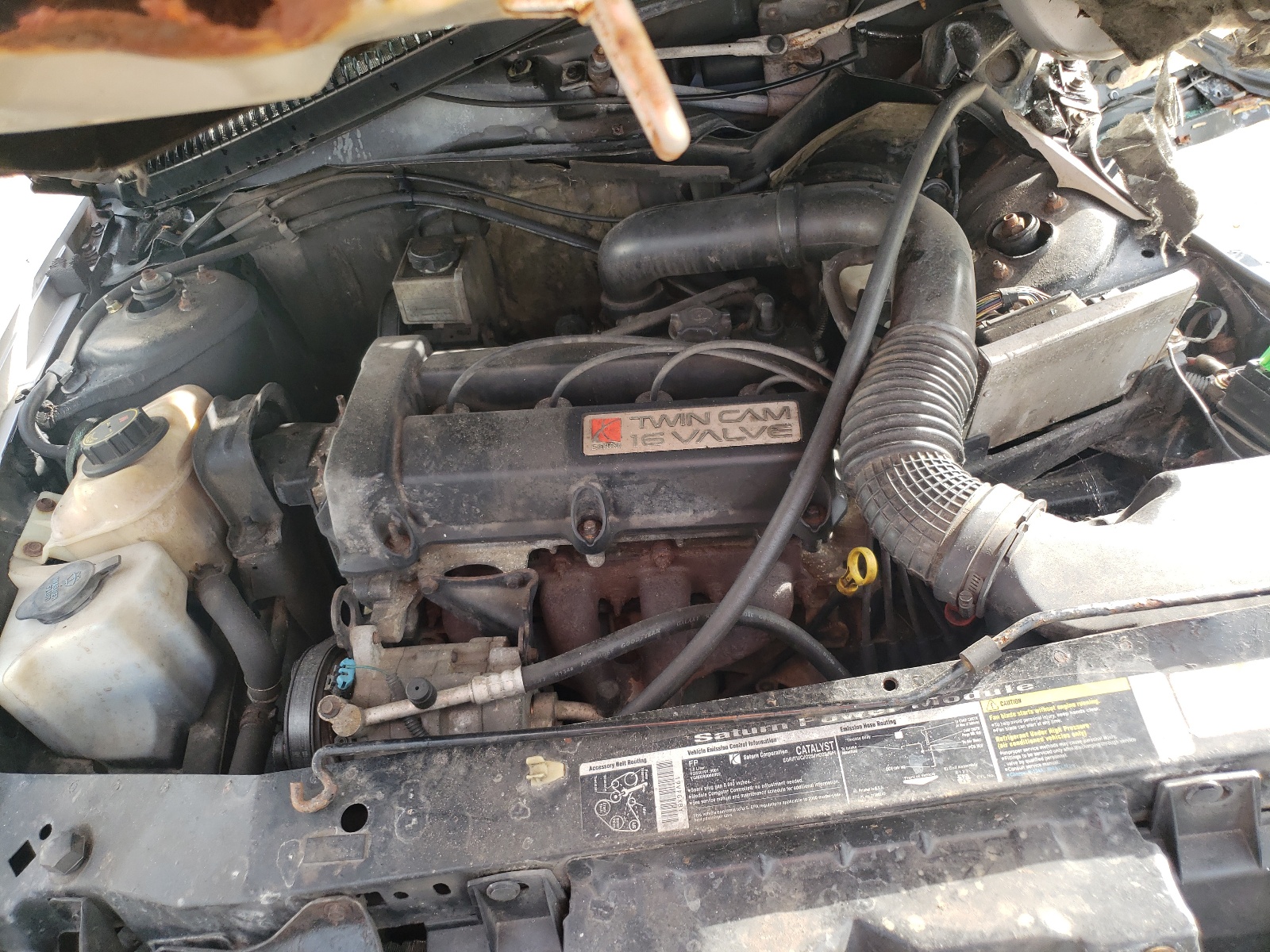 2000 Saturn Sl2 VIN: 1G8ZK5271YZ172465 Lot: 64353465