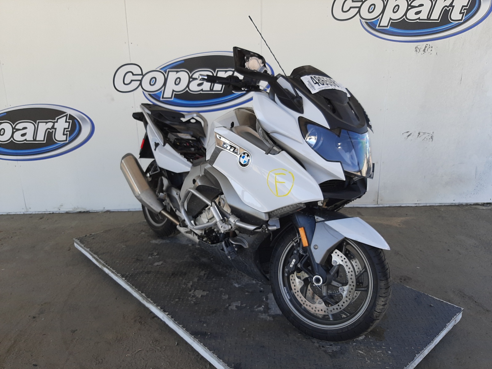 2018 BMW K1600 GTL WB10F1202JZD91053 car history from Copart