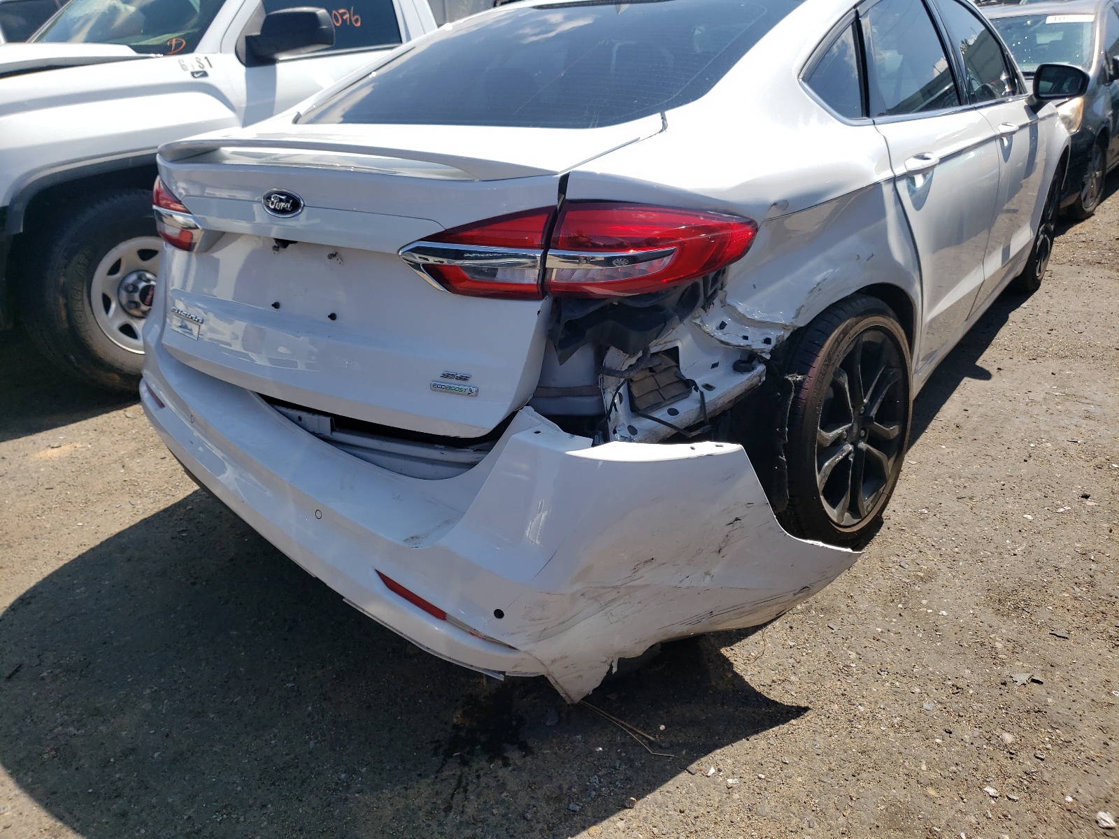 2019 Ford Fusion Se VIN: 3FA6P0HD9KR148427 Lot: 49355801