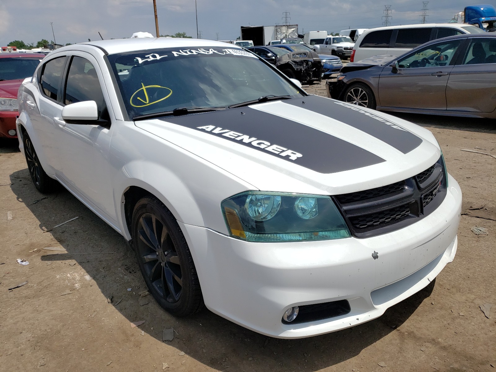 1C3CDZCG2DN633756 2013 Dodge Avenger Sxt