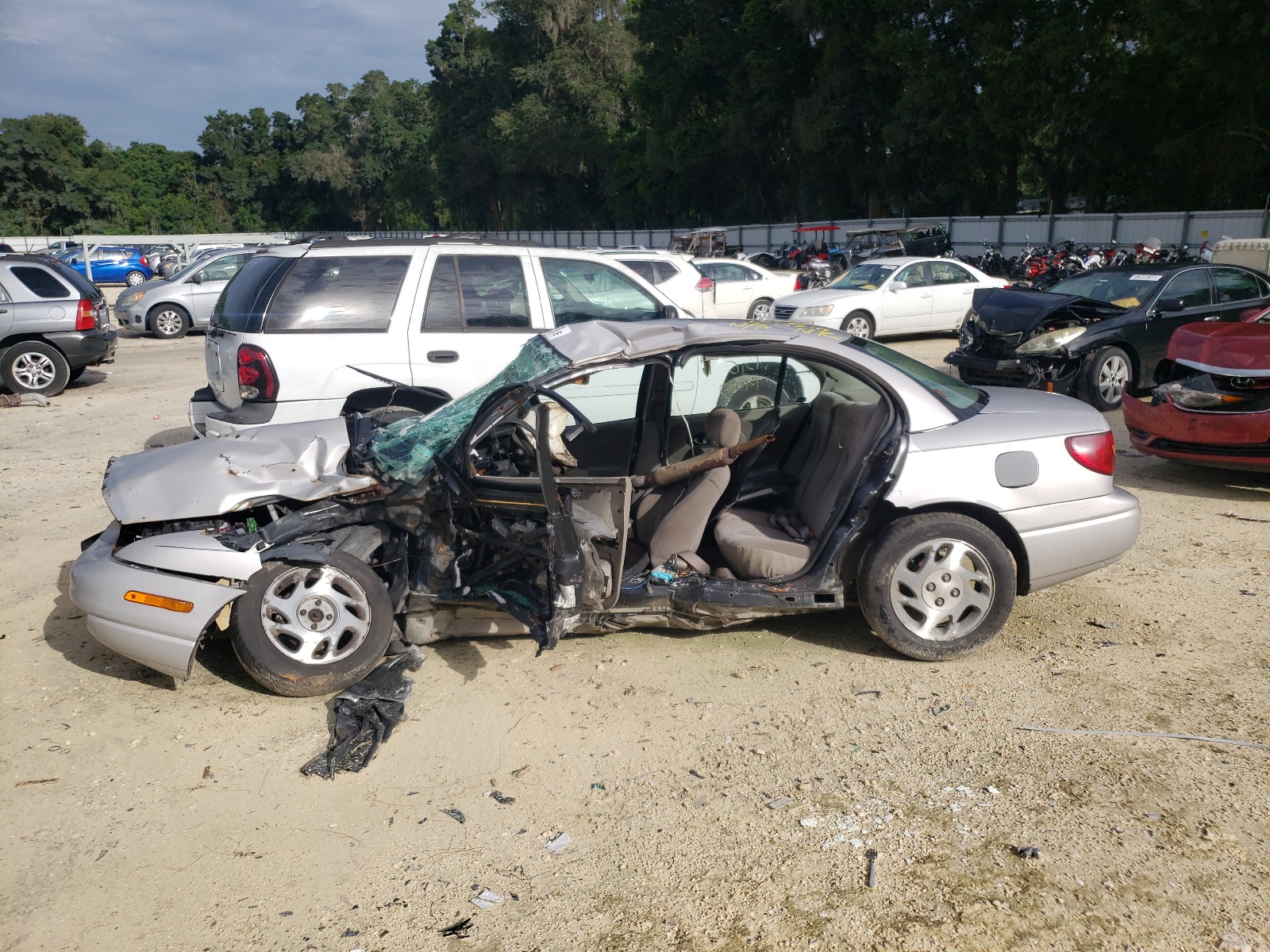 2000 Saturn Sl2 VIN: 1G8ZK5271YZ172465 Lot: 64353465