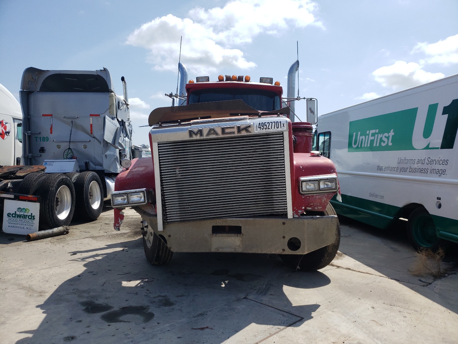 1991 Mack 700 RW700 for sale at Copart Lumberton, NC. Lot 49527