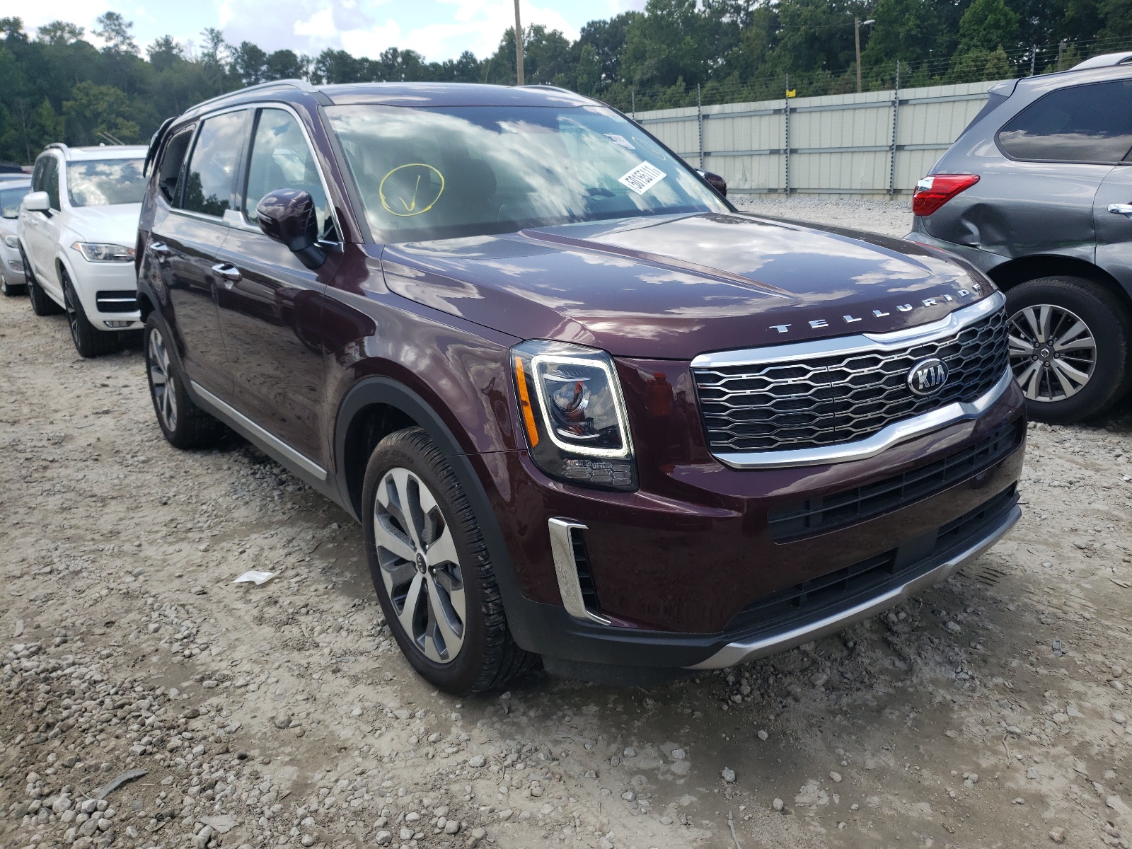 2020 KIA Telluride for sale at Copart Ellenwood, GA. Lot 50155