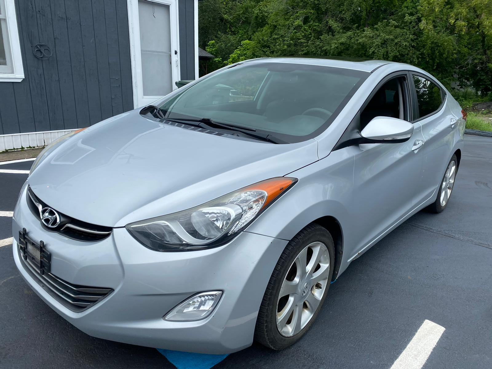 2012 HYUNDAI ELANTRA GL 5NPDH4AE1CH146149 car history from Copart