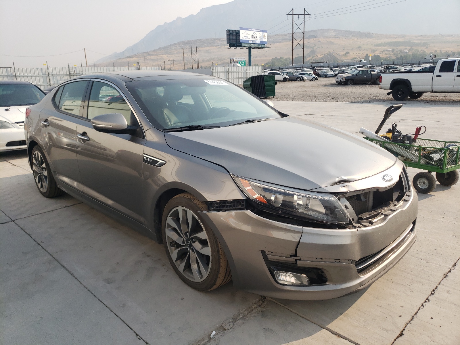 KIA OPTIMA SX 2014, 5XXGR4A61EG285571 — Auto Auction Spot