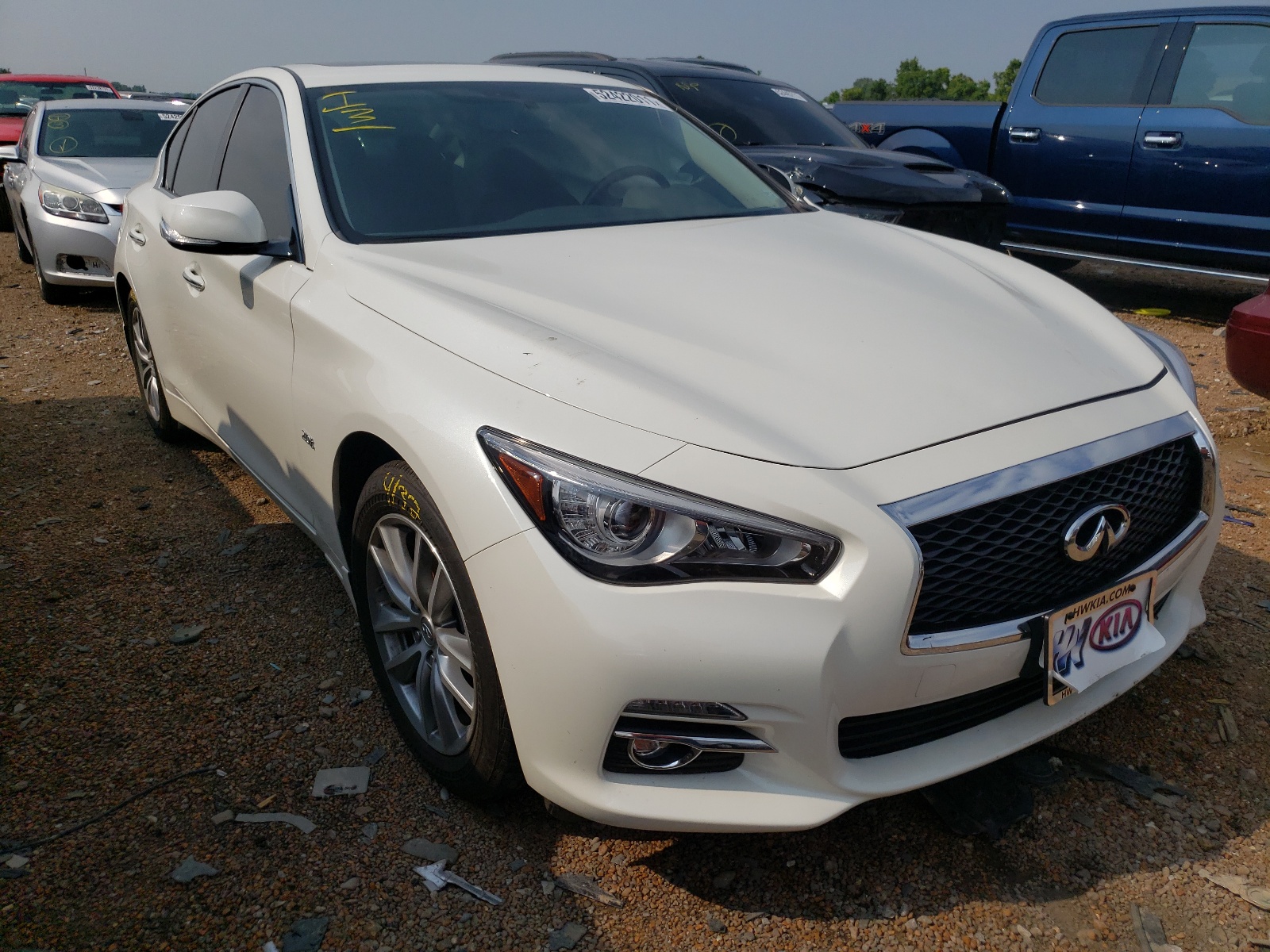 2017 Infiniti Q50 Base VIN: JN1CV7ARXHM682686 Lot: 52422011