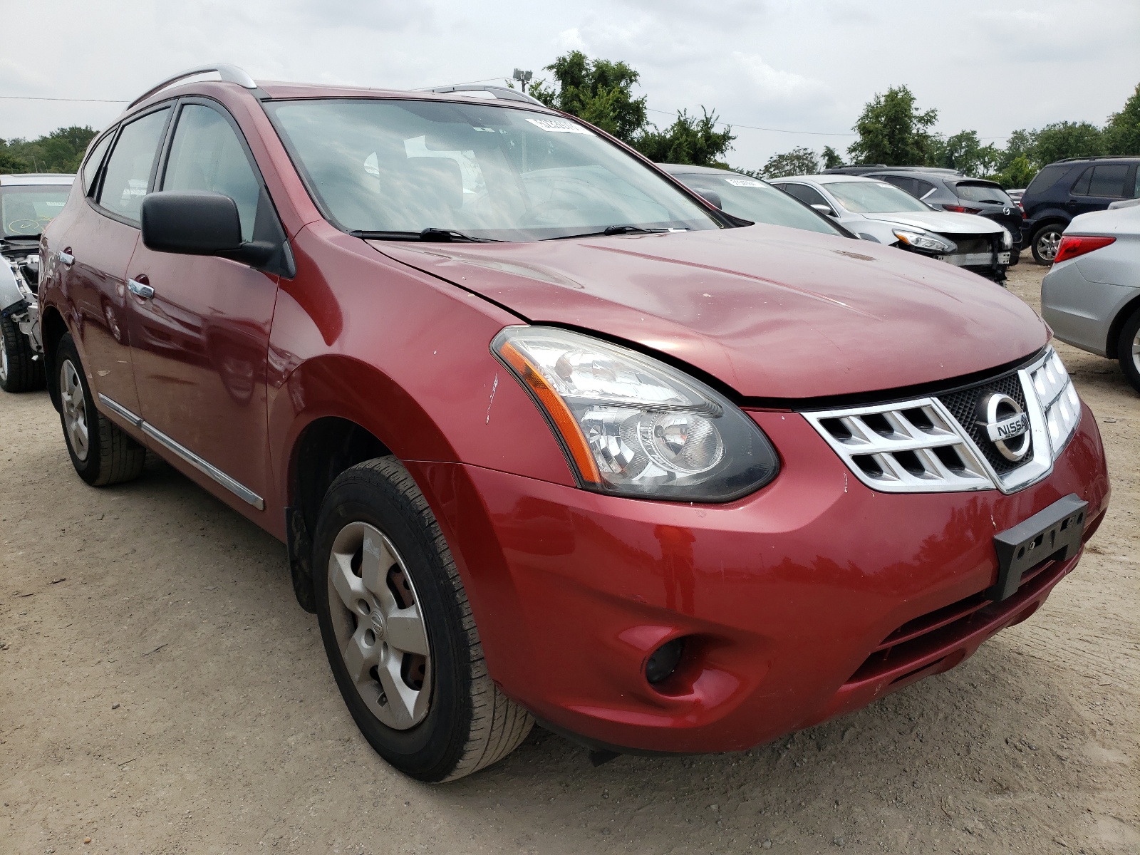 2014 Nissan Rogue Select S VIN: JN8AS5MV7EW716677 Lot: 72605732