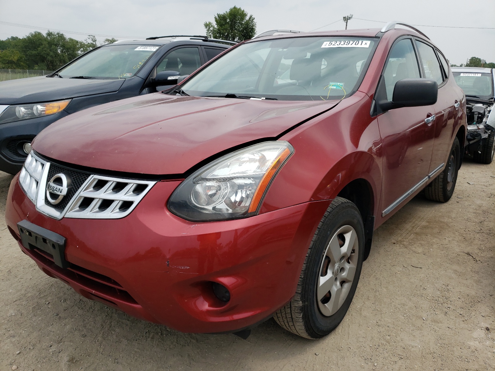 2014 Nissan Rogue Select S VIN: JN8AS5MV7EW716677 Lot: 72605732