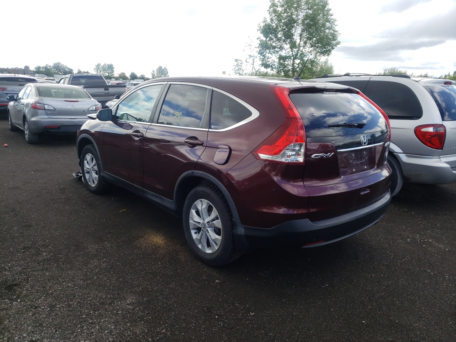 2012 Honda Cr-V Ex VIN: 2HKRM4H5XCH107843 Lot: 52038611