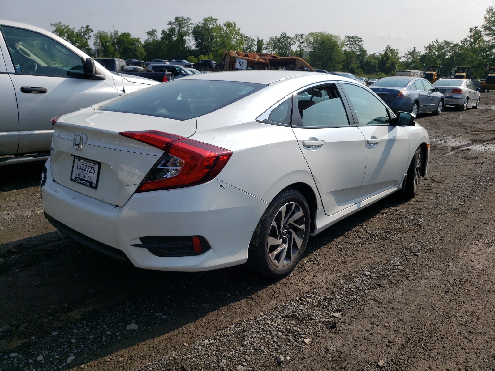 19XFC2F85GE093755 HONDA CIVIC 2016