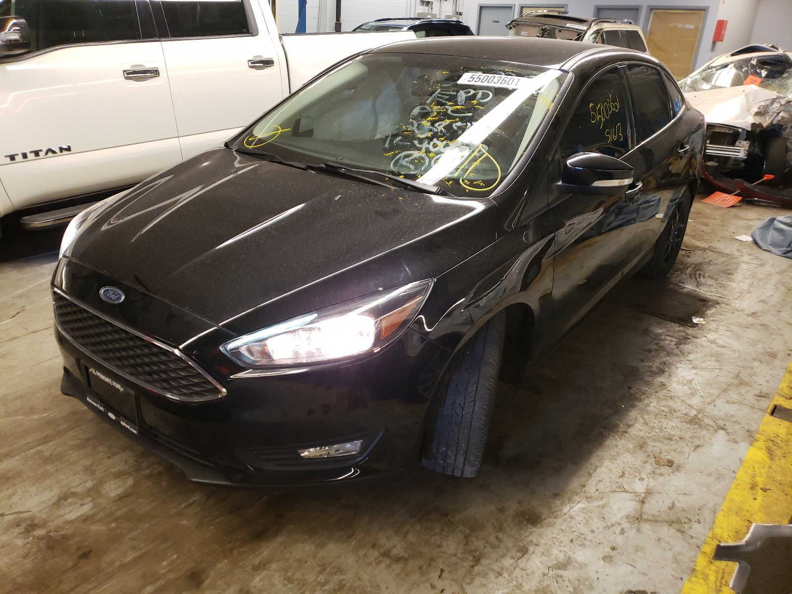 2016 Ford Focus Se VIN: 1FADP3F22GL406710 Lot: 55003601