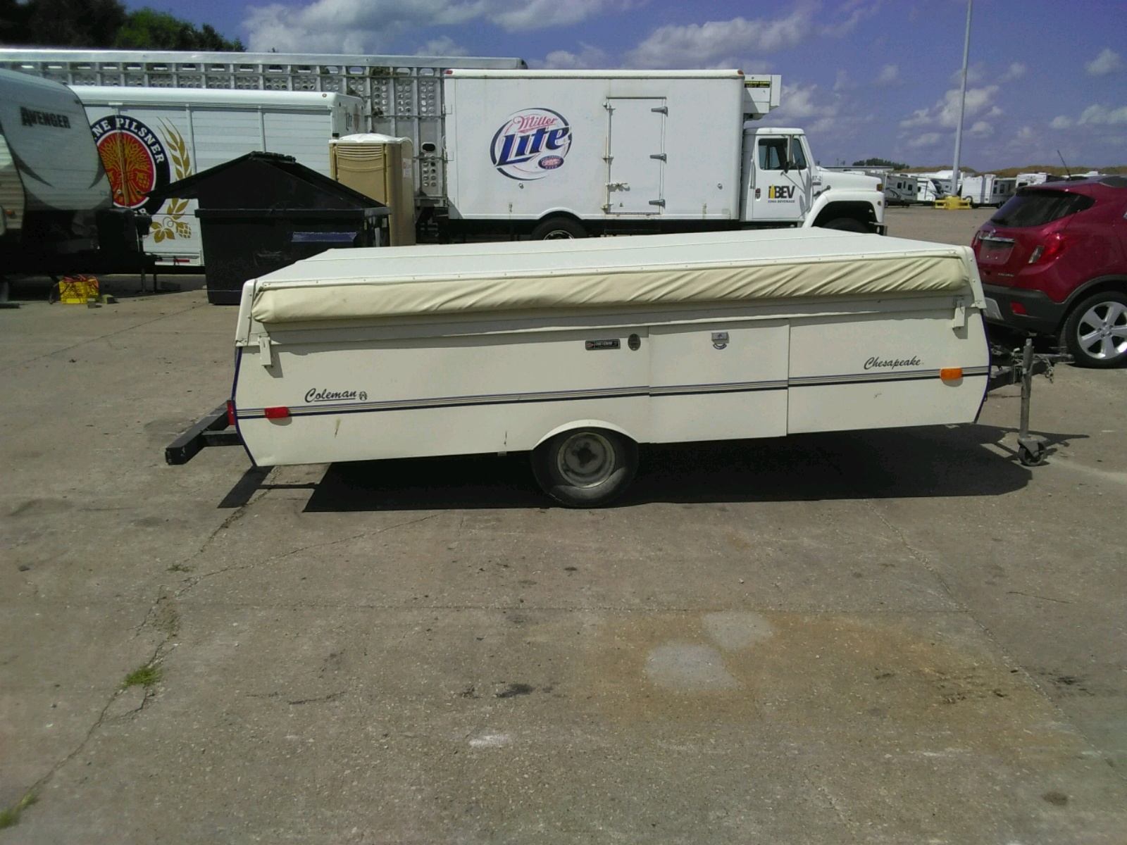 1989 coleman clearance pop up camper