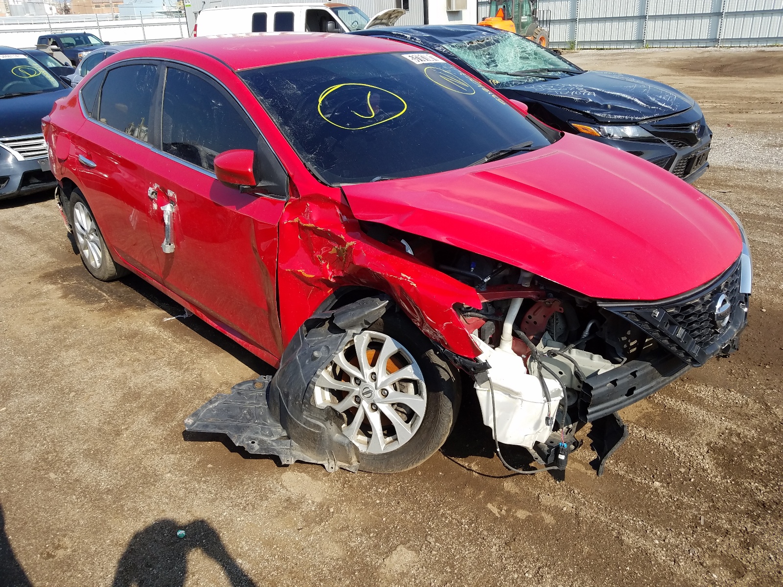 VIN 3N1AB7AP1JL630538 2018 NISSAN SENTRA no.1